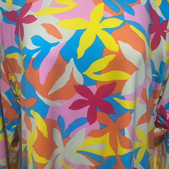 Lands End UPF 50 Rash Guard Swim Tunic Size 2X - Picture 7 of 9